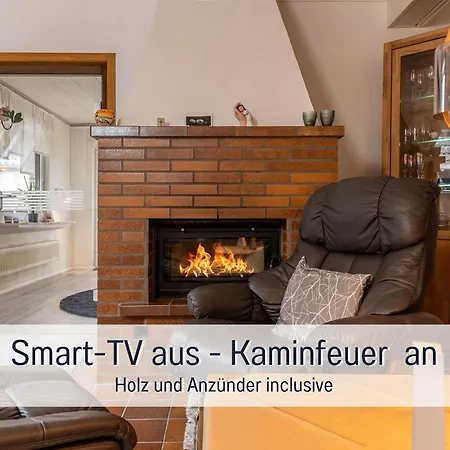 Kumm Rin - Ihre Private Nordsee-oase Direkt Hinter Dem Deich - Privater Gartenstrand - Sauna & Kamin - Vieles Fuer Den Kleinen Gast Lejlighed