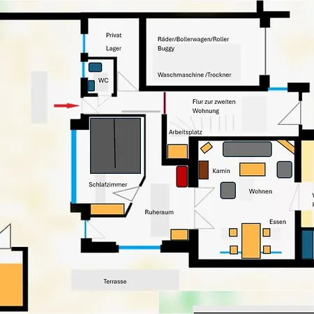 Appartamento Kumm Rin - Kamin Und Sauna Carolinensiel