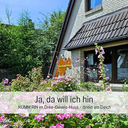 Kumm Rin - Ihre Private Nordsee-oase Direkt Hinter Dem Deich - Privater Gartenstrand - Sauna & Kamin - Vieles Fuer Den Kleinen Gast Lejlighed Carolinensiel