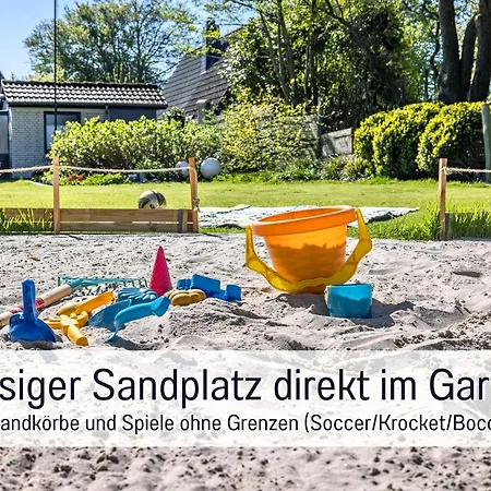 Kumm Rin - Ihre Private Nordsee-oase Direkt Hinter Dem Deich - Privater Gartenstrand - Sauna & Kamin - Vieles Fuer Den Kleinen Gast