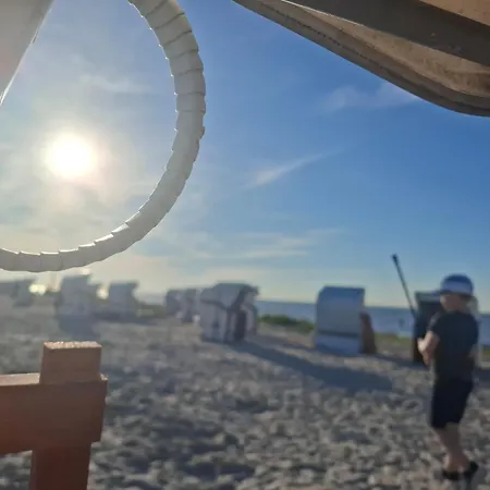 Kumm Rin - Ihre Private Nordsee-oase Direkt Hinter Dem Deich - Privater Gartenstrand - Sauna & Kamin - Vieles Fuer Den Kleinen Gast Lejlighed