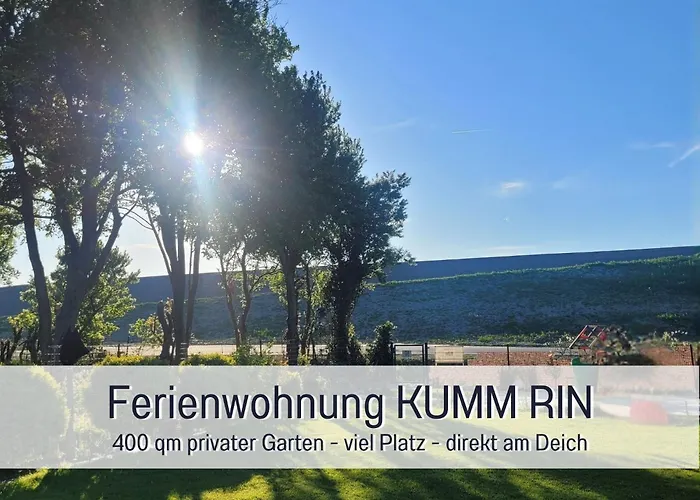 Fewo Kumm Rin - Nordsee-Oase Fuer Zwei! Sauna-Kamin Und Gartenstrand! Baby Willkommen! Daire *