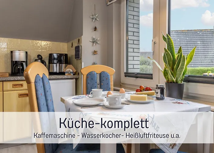 Fewo Kumm Rin - Nordsee-Oase Fuer Zwei! Sauna-Kamin Und Gartenstrand! Baby Willkommen! Daire *